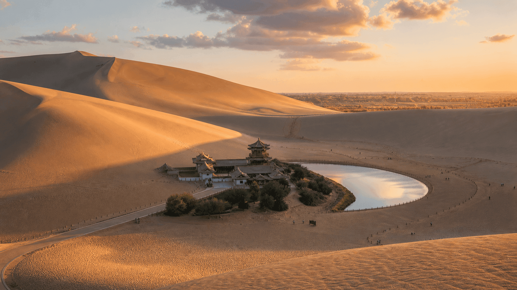 Dunhuang Desert Sunset Camel Trek