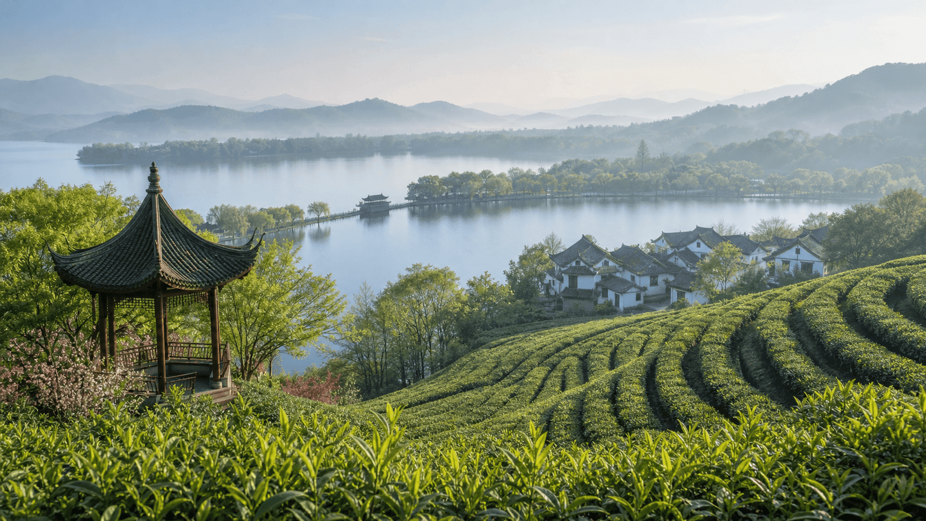Private Longjing tea tasting with a tea farmer
