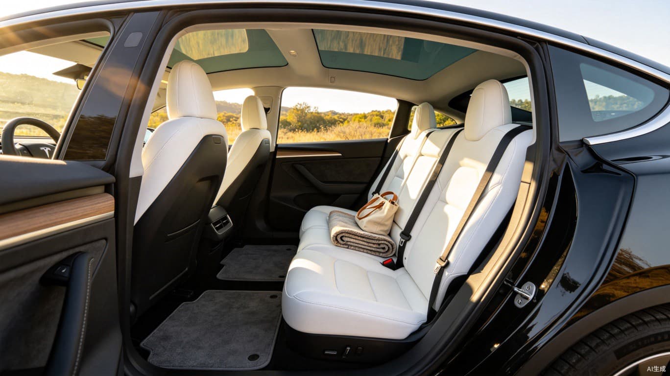 Private car cabin reference image