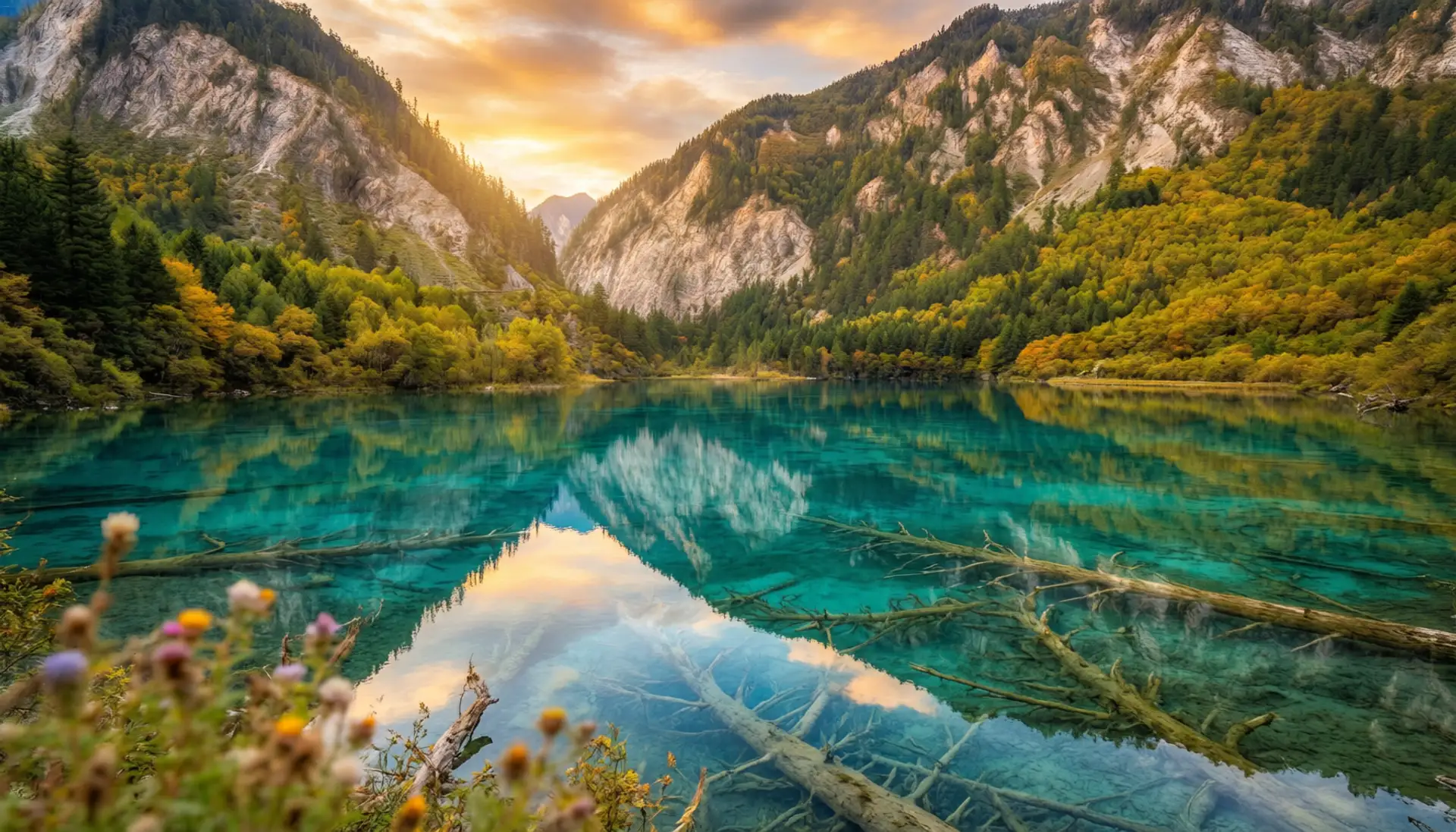Chengdu to Jiuzhaigou 2027: HSR Train (1h39m), Flight & Tour Guide