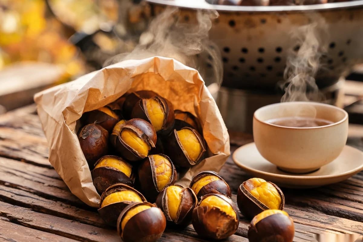 autumn chestnuts