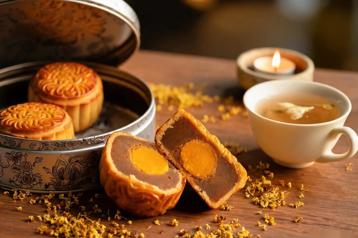 autumn mooncake