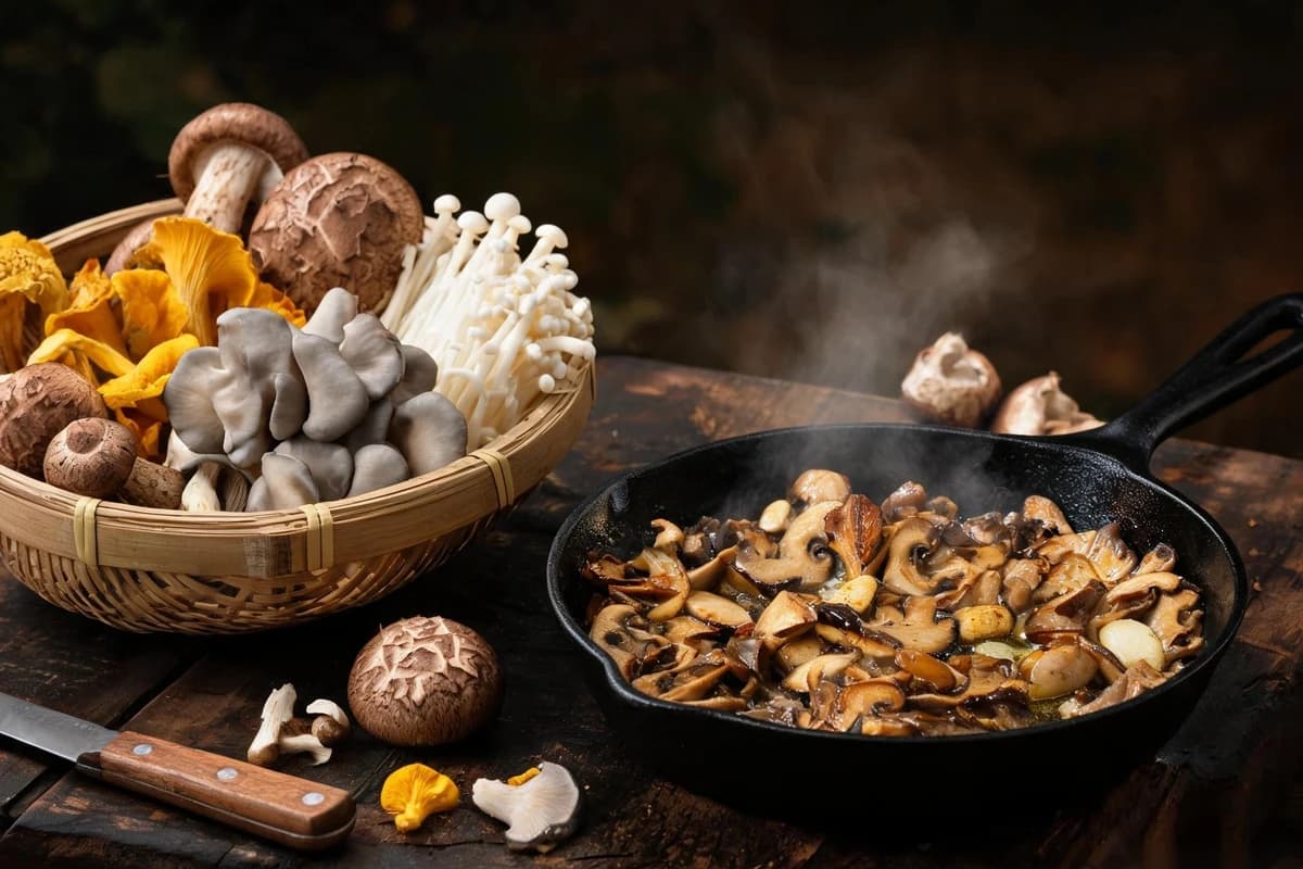 autumn mushrooms