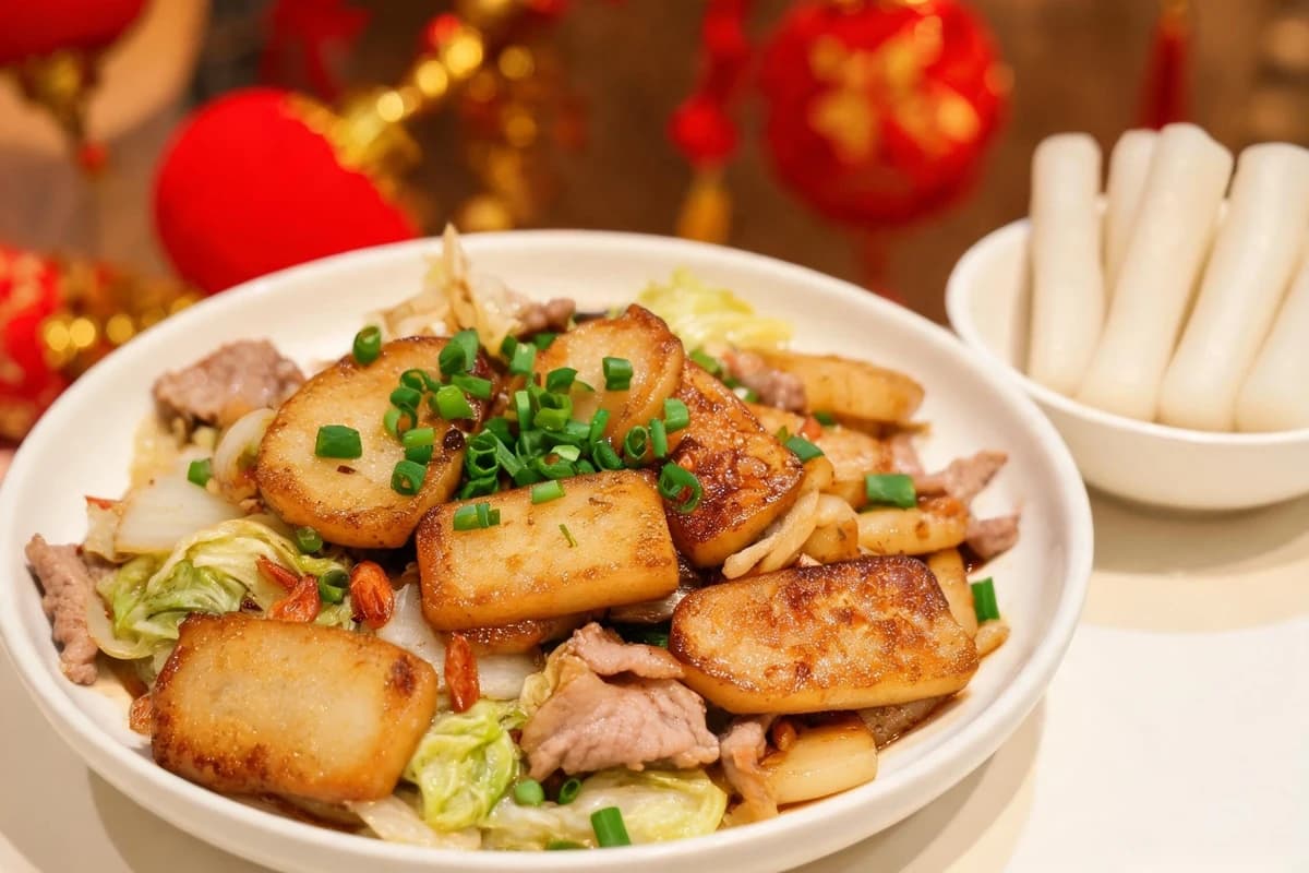 winter rice cake