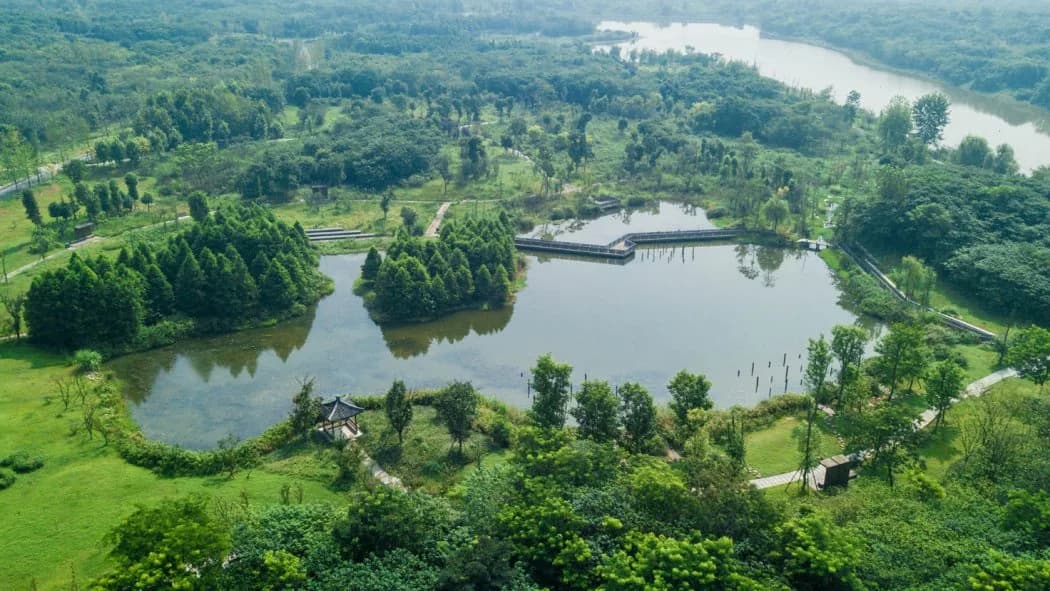 Qinglong Lake Wetland Route