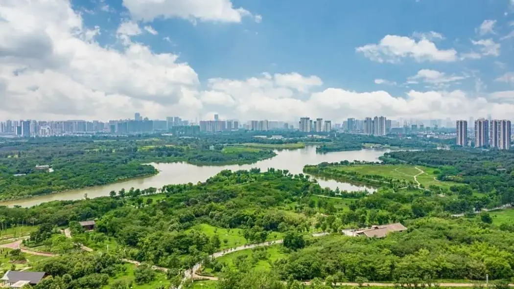 Chengdu Qinglong Lake Wetland Route