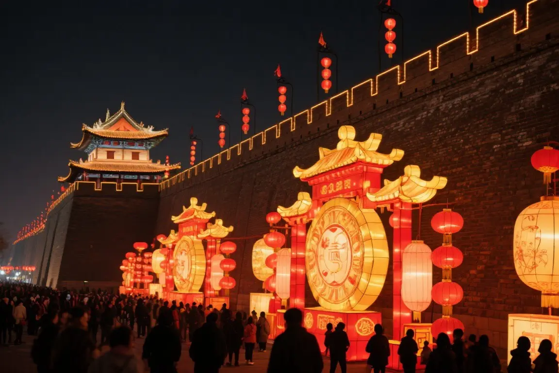 Xi'an City Wall Lantern Festival