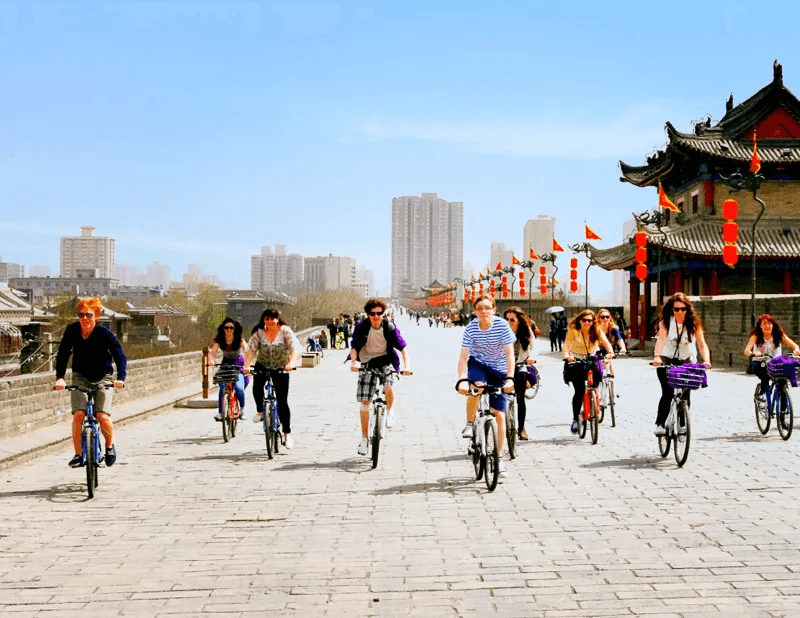 Xi'an City Wall Bike Ride