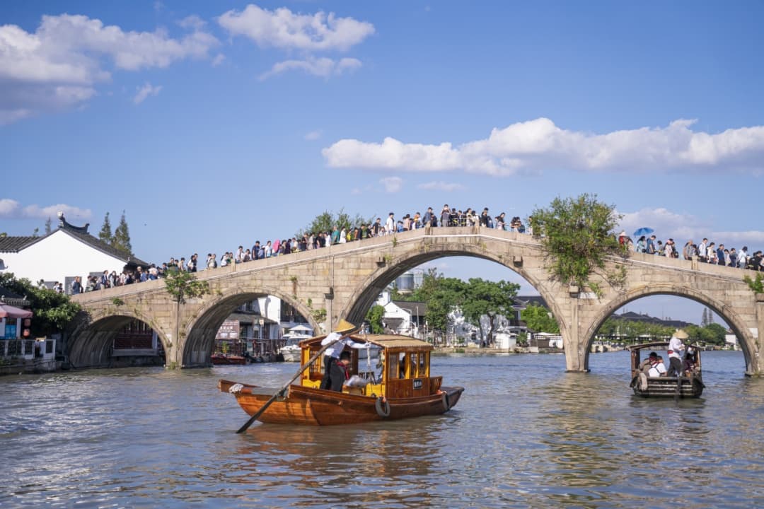 Shanghai zhujiajiao boat