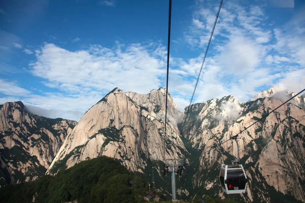 Xi'an Huashan Cable Car 1