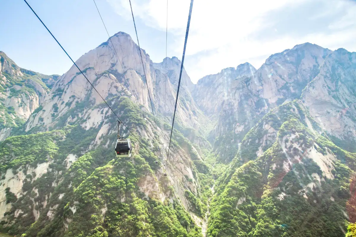 Xi'an Huashan Cable Car 2