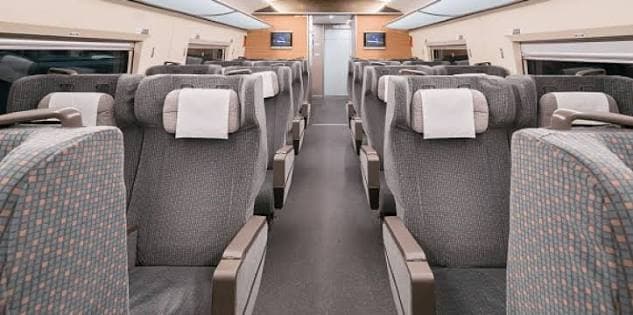 First Class High-Speed Train Upgrade