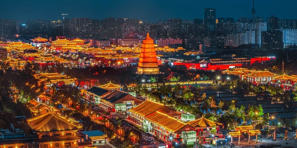 Echoes of Chang’an: Xi’an City Tour with Datang Everbright City & Tang Dynasty Nightscape