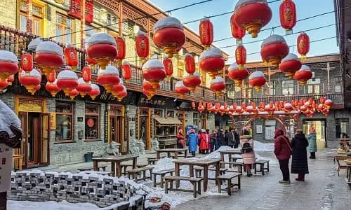 Chinese Baroque Historical Street