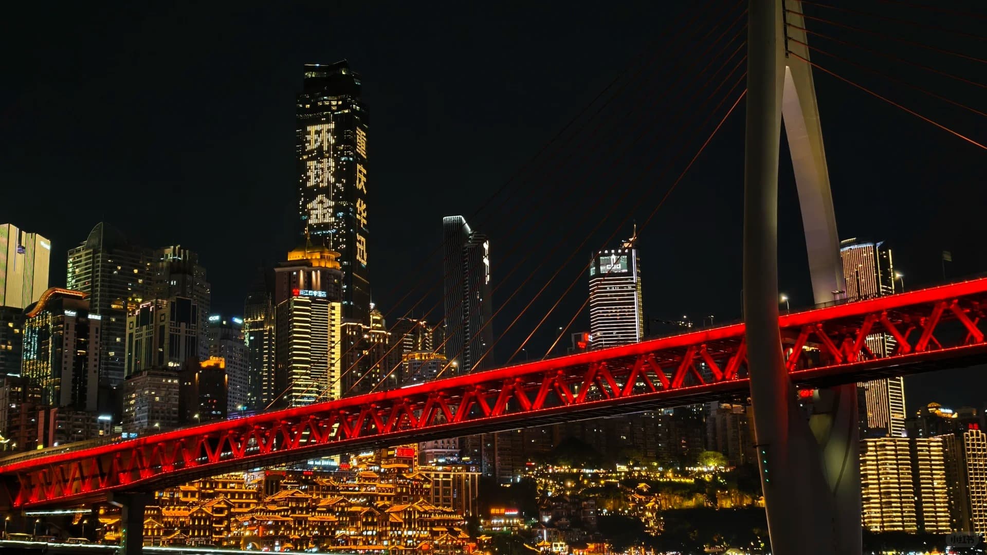 Qiansimen Bridge Night View Walk