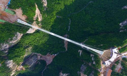 1-Day Zhangjiajie: Grand Canyon Glass Bridge & Yellow Dragon Cave