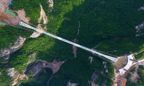 1-Day Zhangjiajie: Grand Canyon Glass Bridge & Yellow Dragon Cave