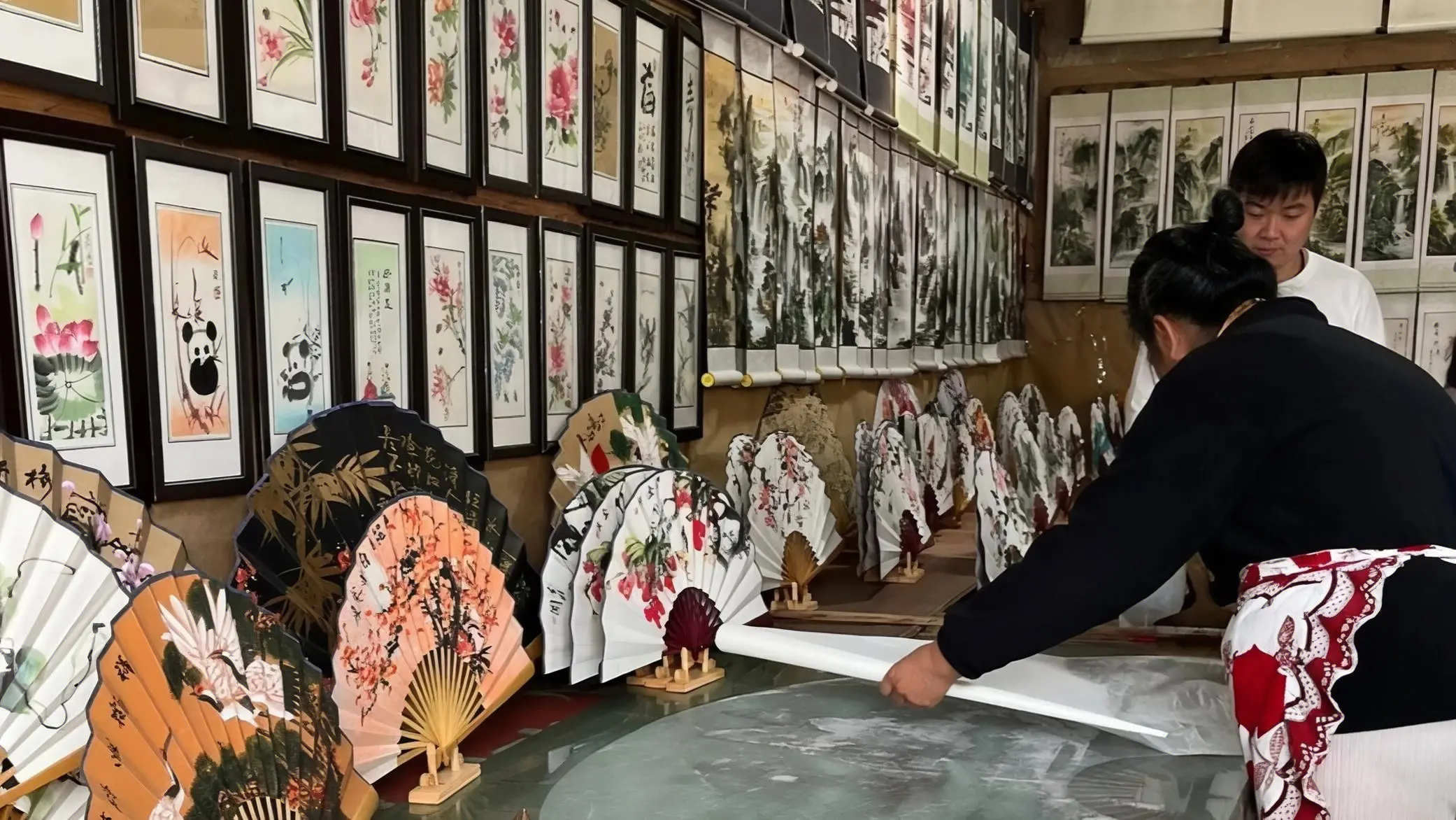 Painted Fan Making Experience