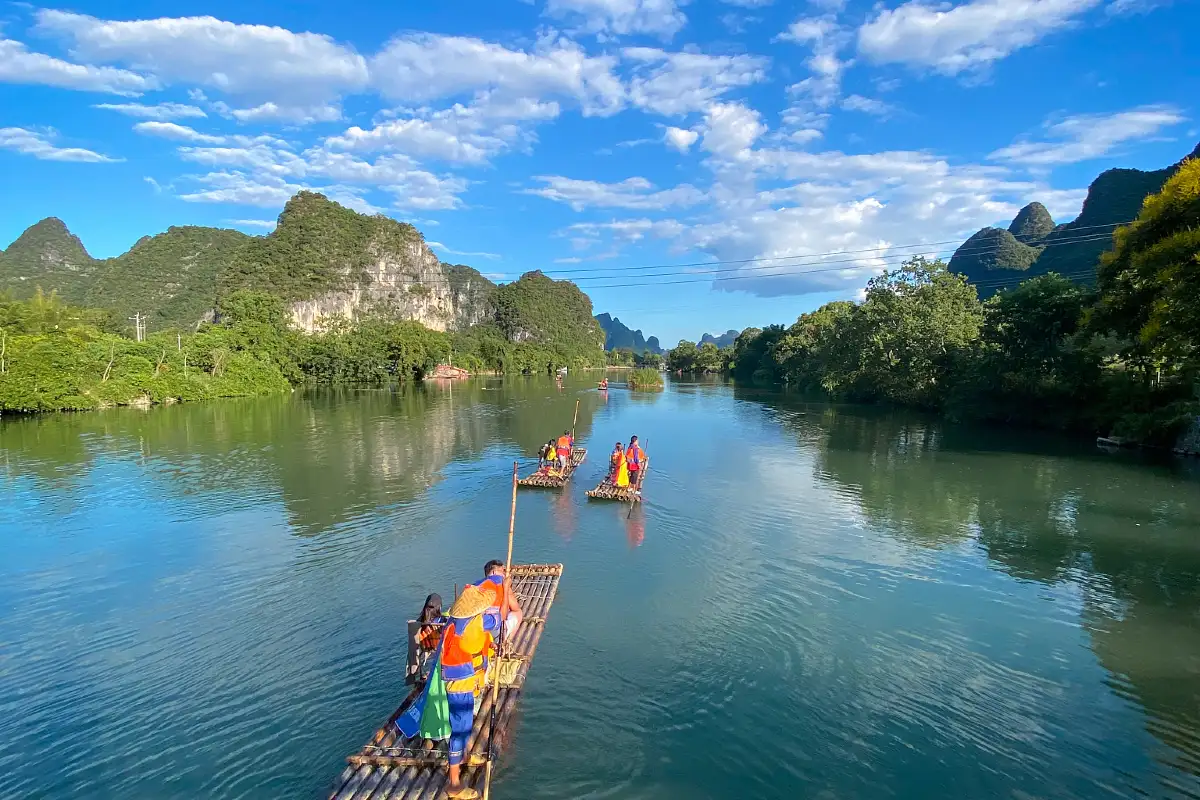 Li River Bamboo Rafting