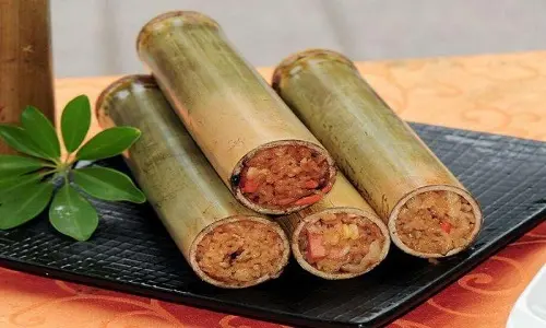Bamboo Tube Rice & Bamboo Chicken DIY Experience