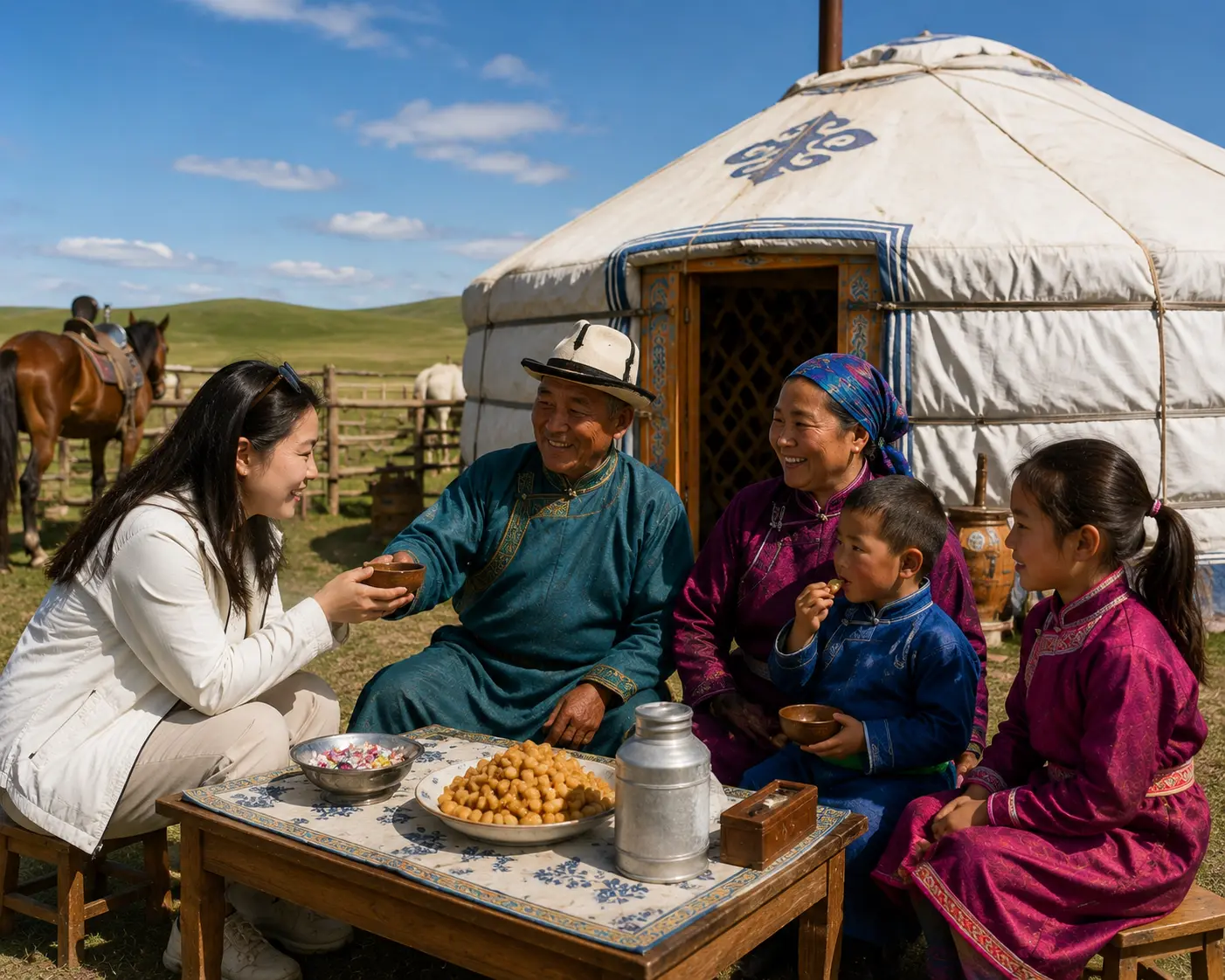 Visit a Mongolian Herder Family