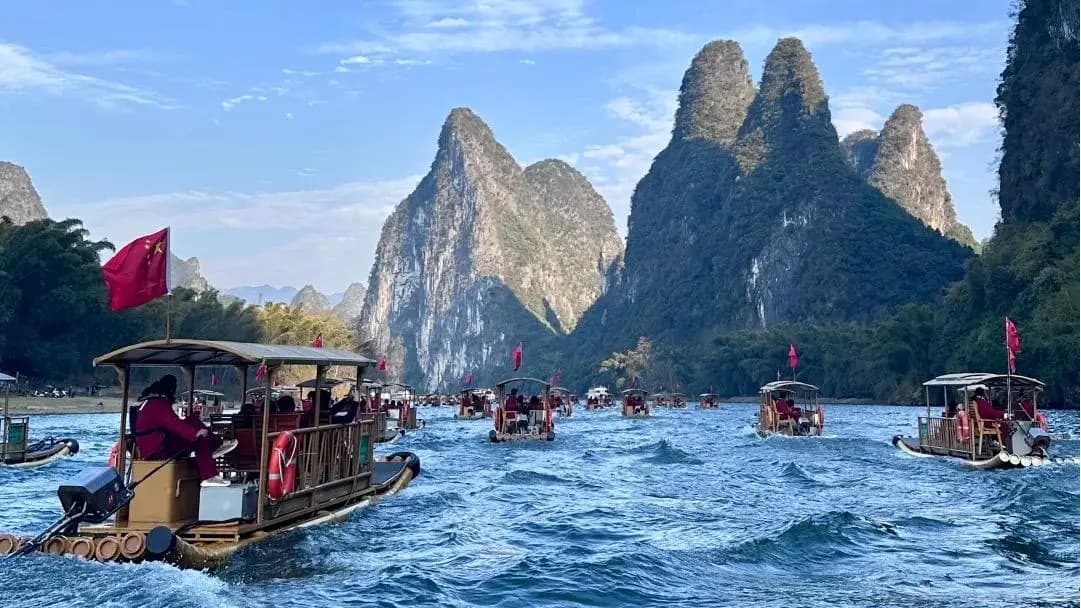 Li River Bamboo Rafting