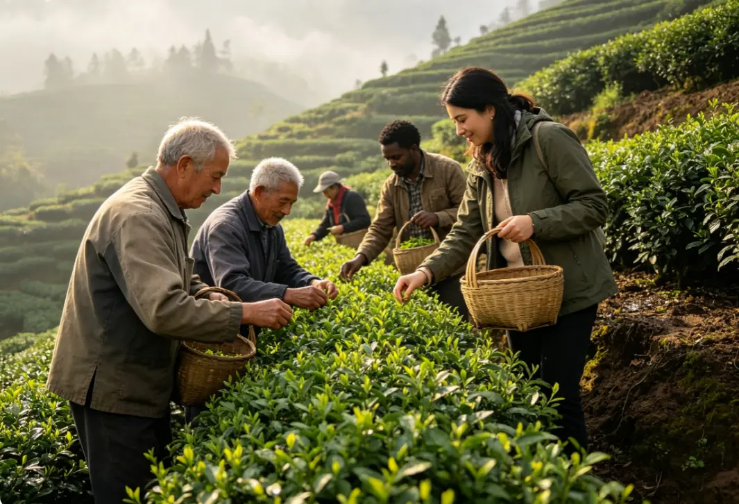 Mengding Mountain Tea Picking & Tea Making Experience (Seasonal)
