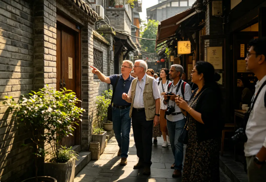 Old Chengdu Alley Walking Experience