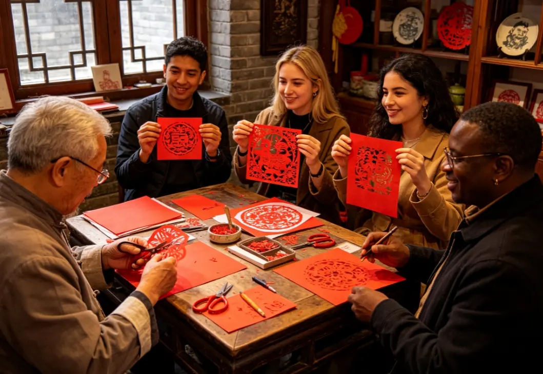 Sichuan Paper Cutting Folk Art Experience
