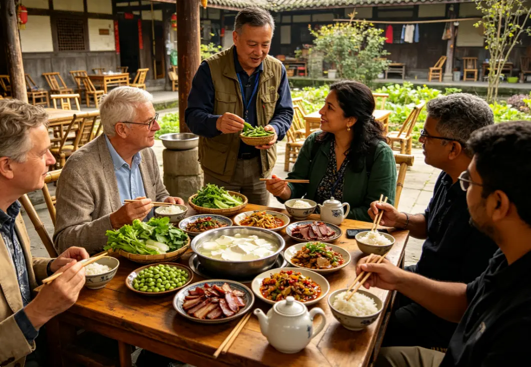Dujiangyan Local Farmhouse Meal Reservation Service