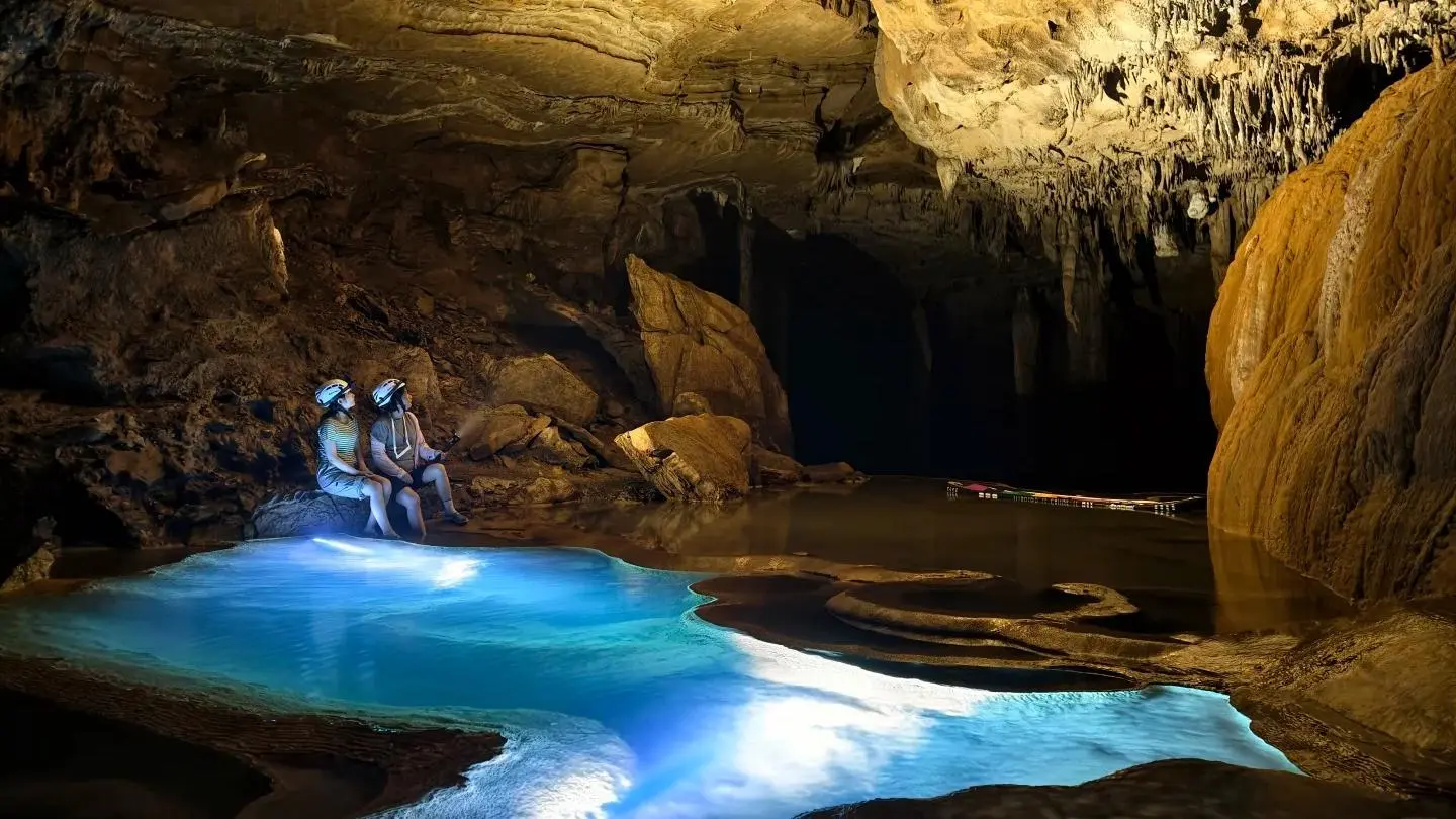 Longmen Water Cave Underground Adventure