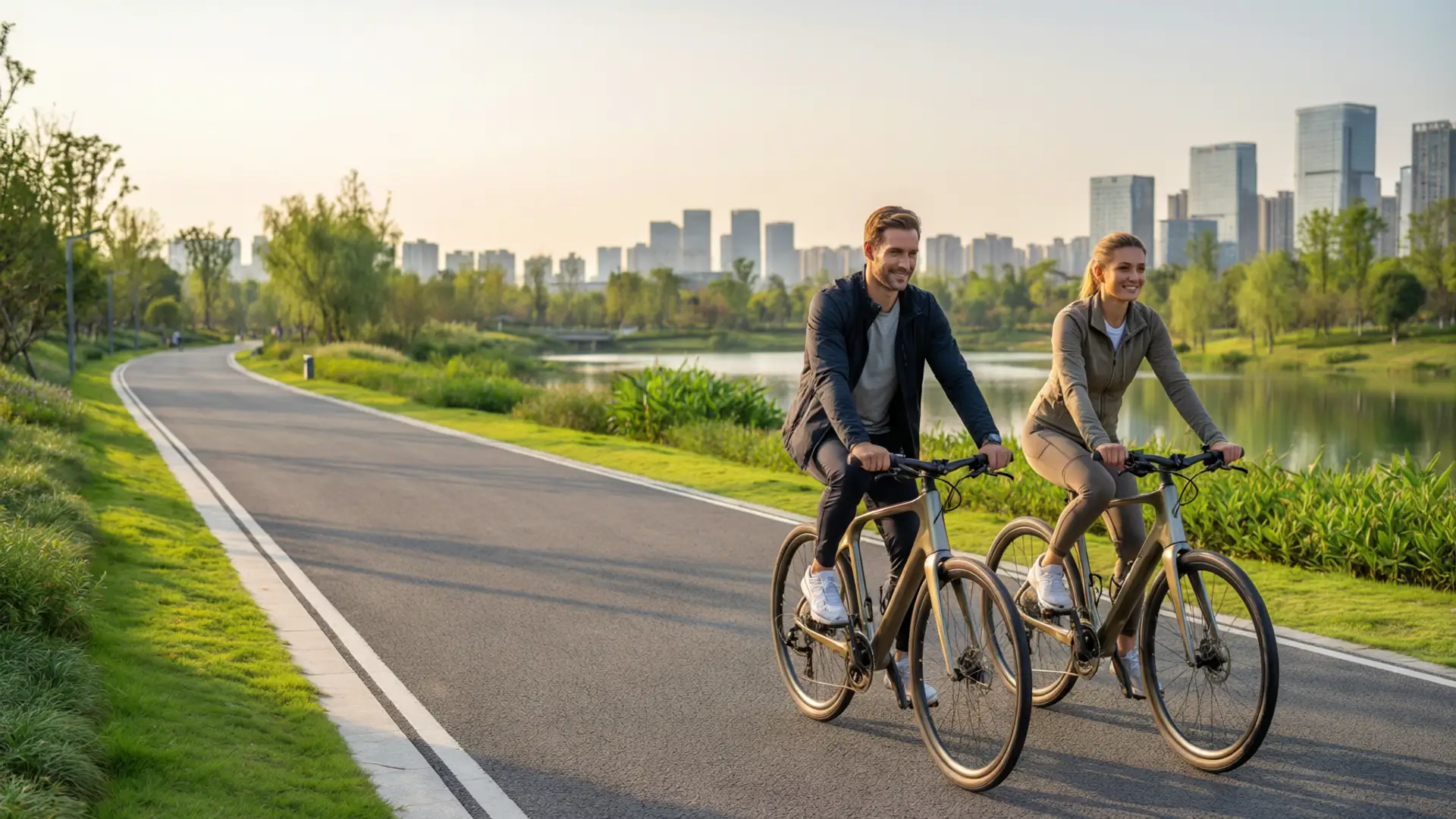 Leisure Cycling Along the Chengdu Green Corridor: A Private Greenway Bike Tour