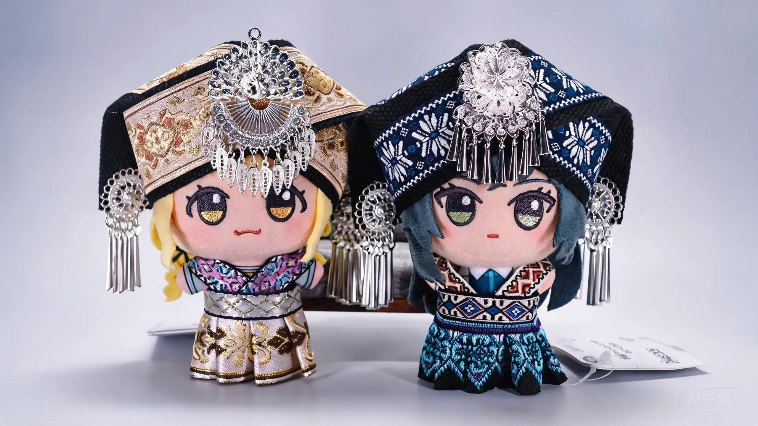 Zhuang Brocade Doll Outfit DIY