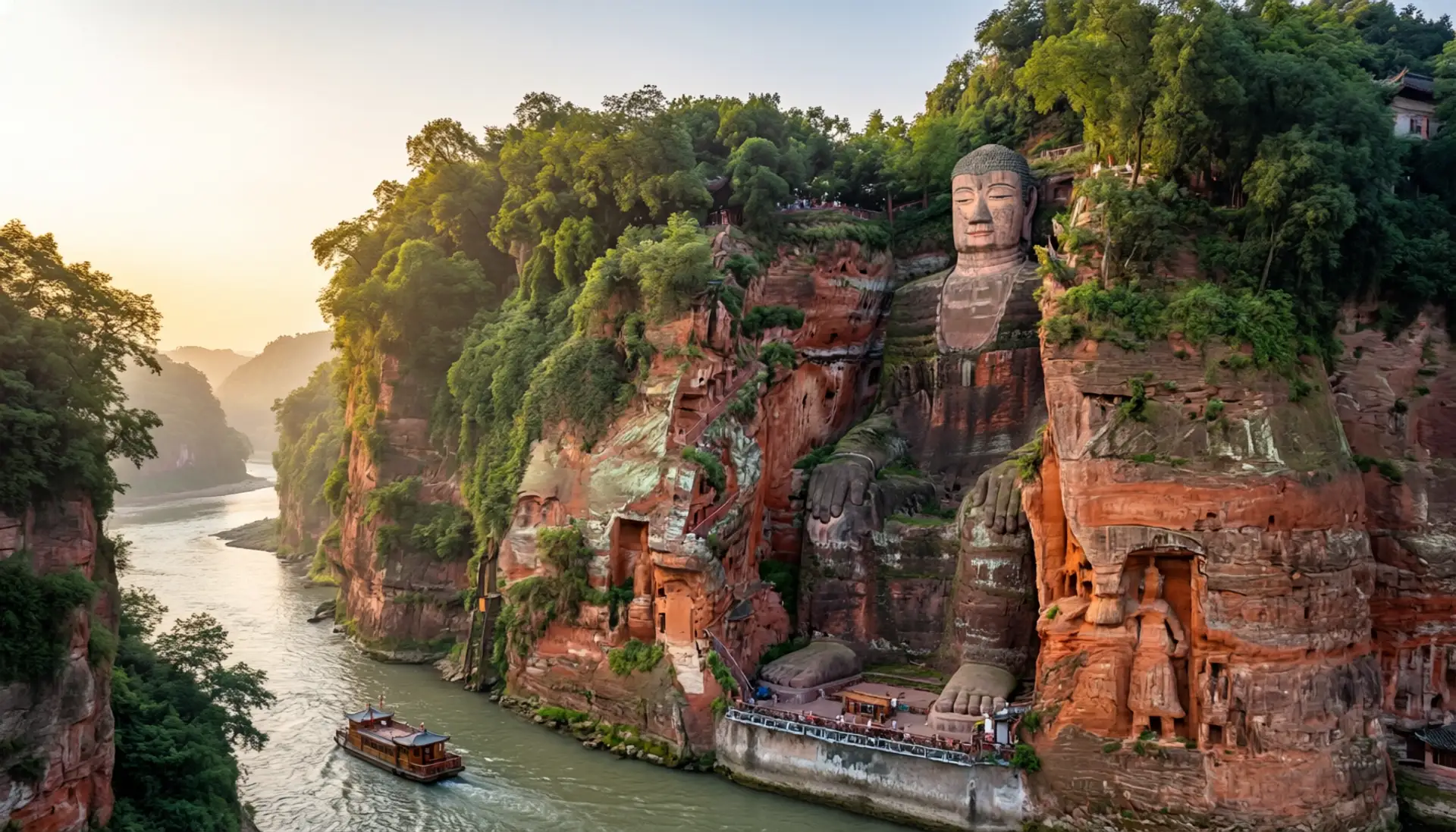 Leshan Giant Buddha Day Trip from Chengdu: UNESCO 71m Stone Buddha Guide