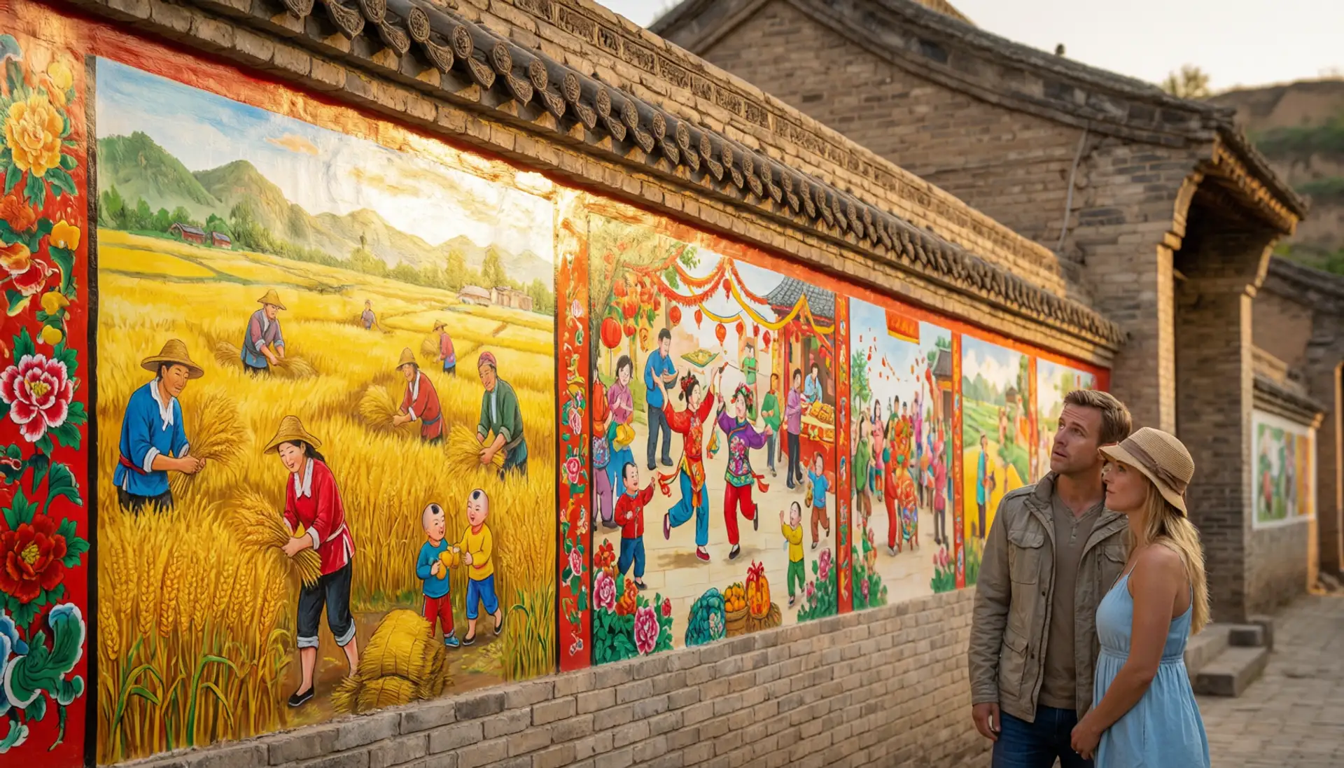 Shaanxi Farmers' Paintings: From Village Life to Folk Art