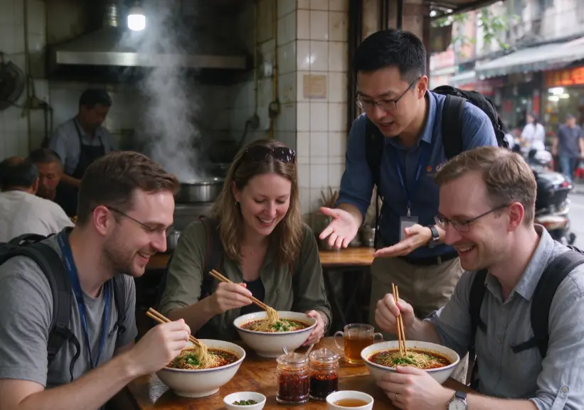 Chongqing Xiaomian Tasting Experience