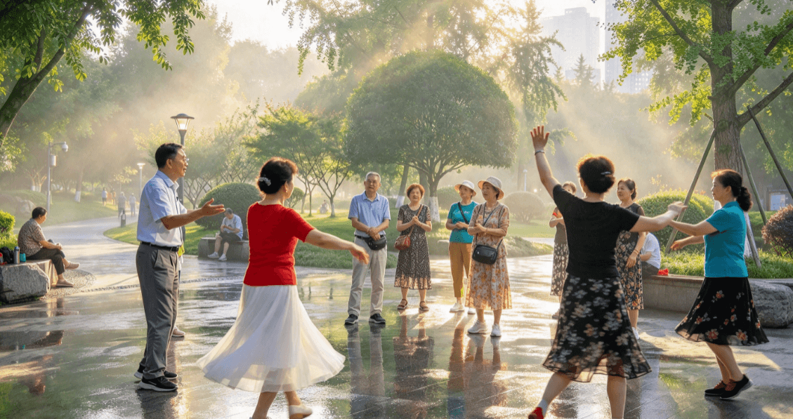 Chengdu Local Square Dancing Experience