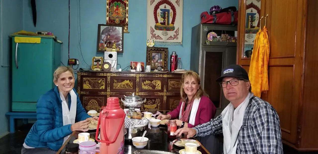 Local Tibetan Family Visit