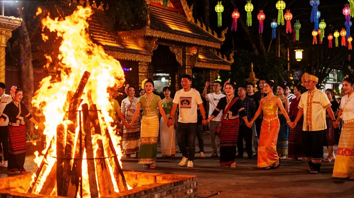 “Lancang-Mekong River Night” Song and Dance Bonfire Party (Standard Ticket)