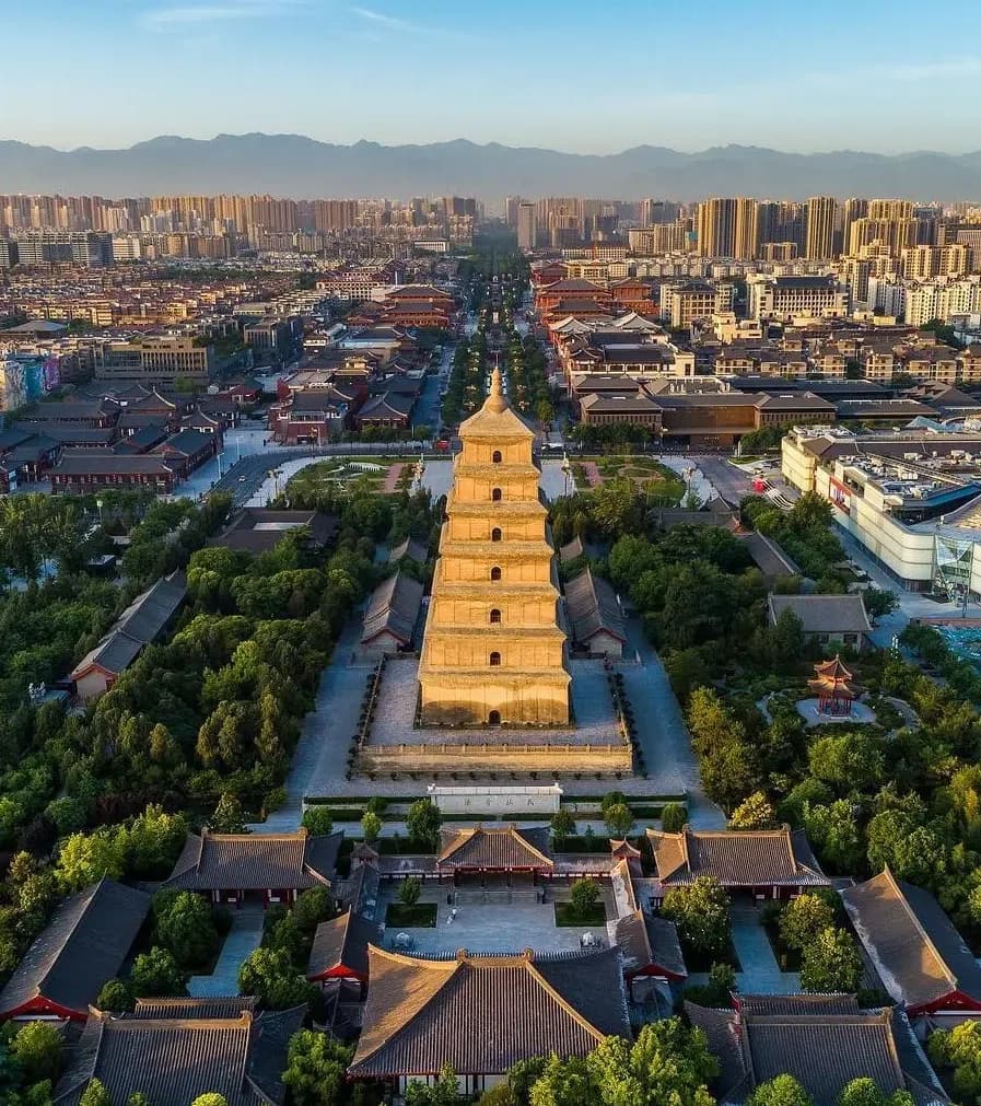 Xi'an Big Wild Goose Pagoda 1