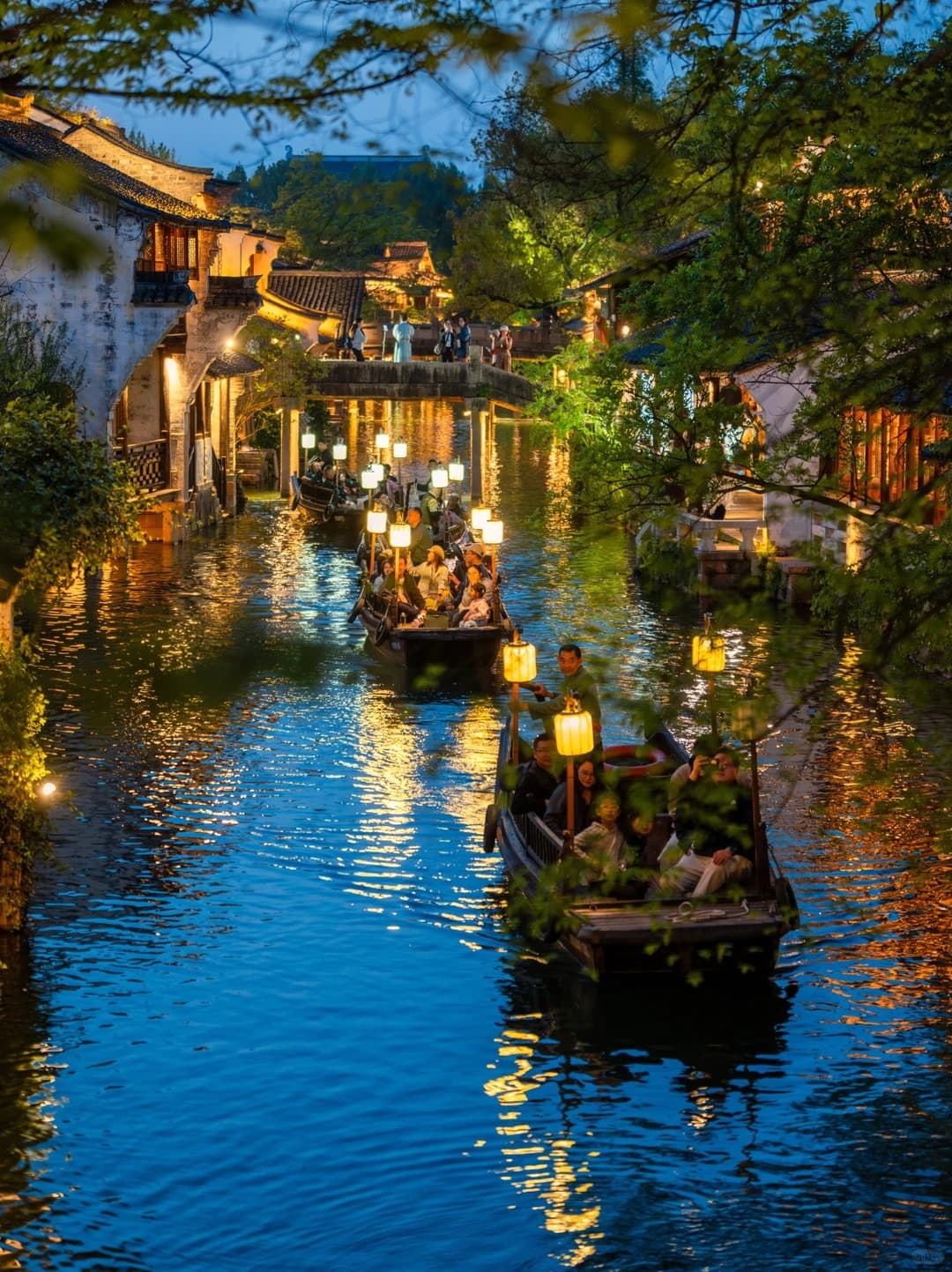 Puyuan Ancient Town Night Boat Ride
