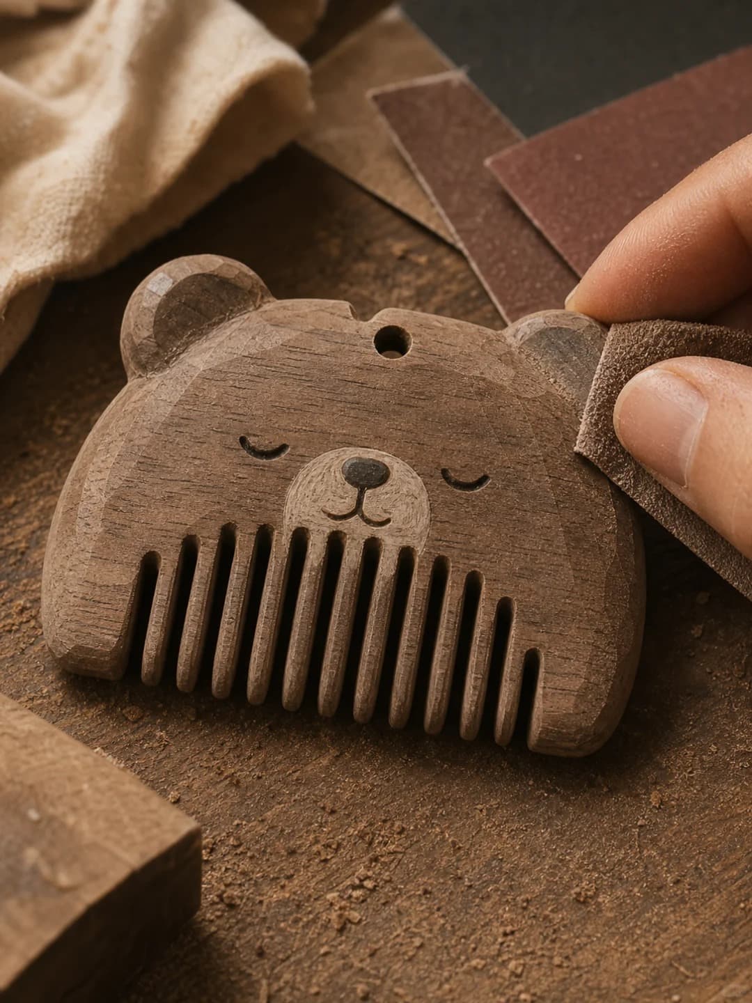 Craft a Traditional Wooden Comb with Your Own Hands