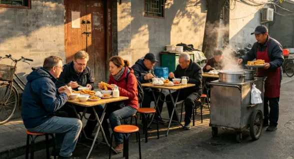 Authentic Beijing Hutong Breakfast Experience (paid on-site)