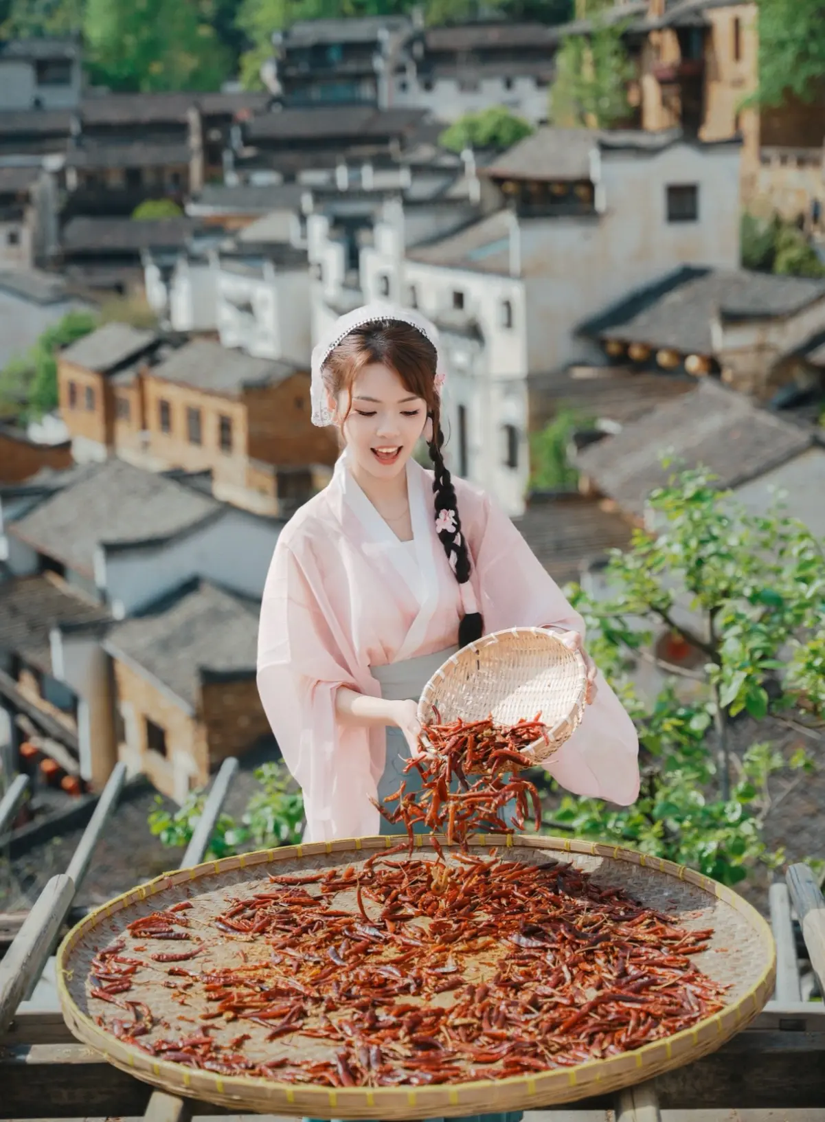 Hanfu Experience at Huangling Village
