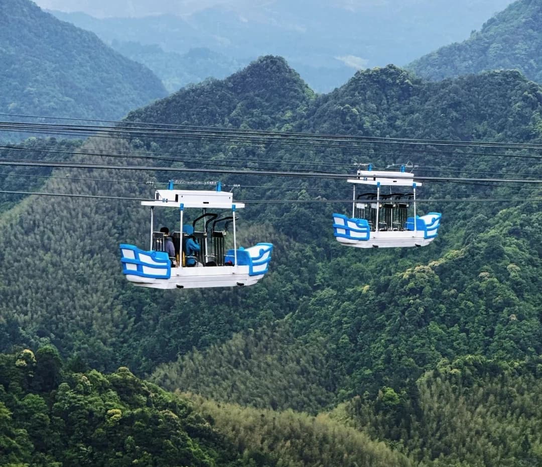 Soar Above Dajueshan’s Mountains from a Unique Perspective