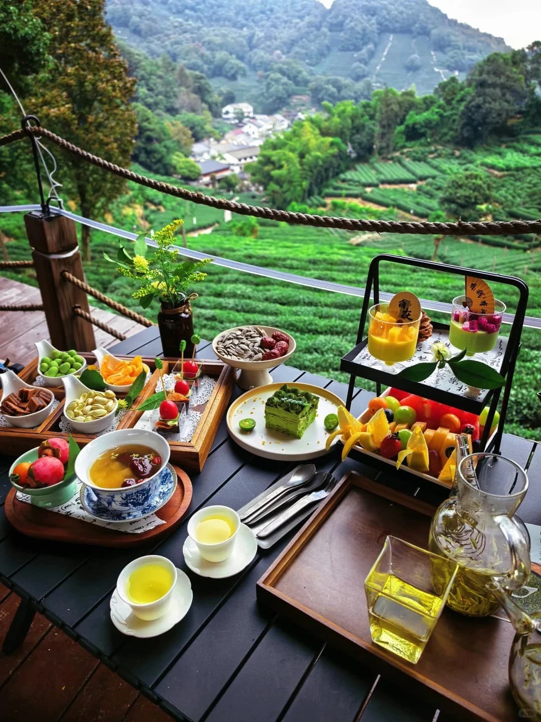 Weilu Tea at a Farmhouse