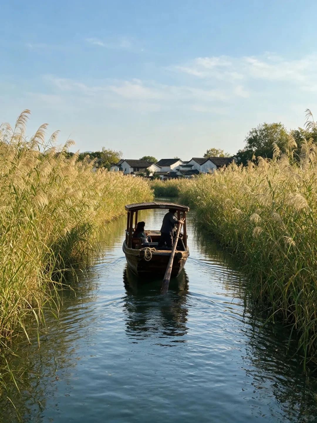 Xixi Wetland Boat Ride