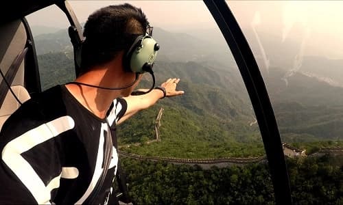 Badaling Helicopter Experience
