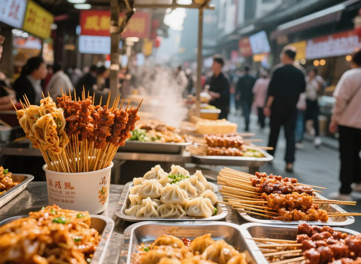 Jianshe Road Snack Street
