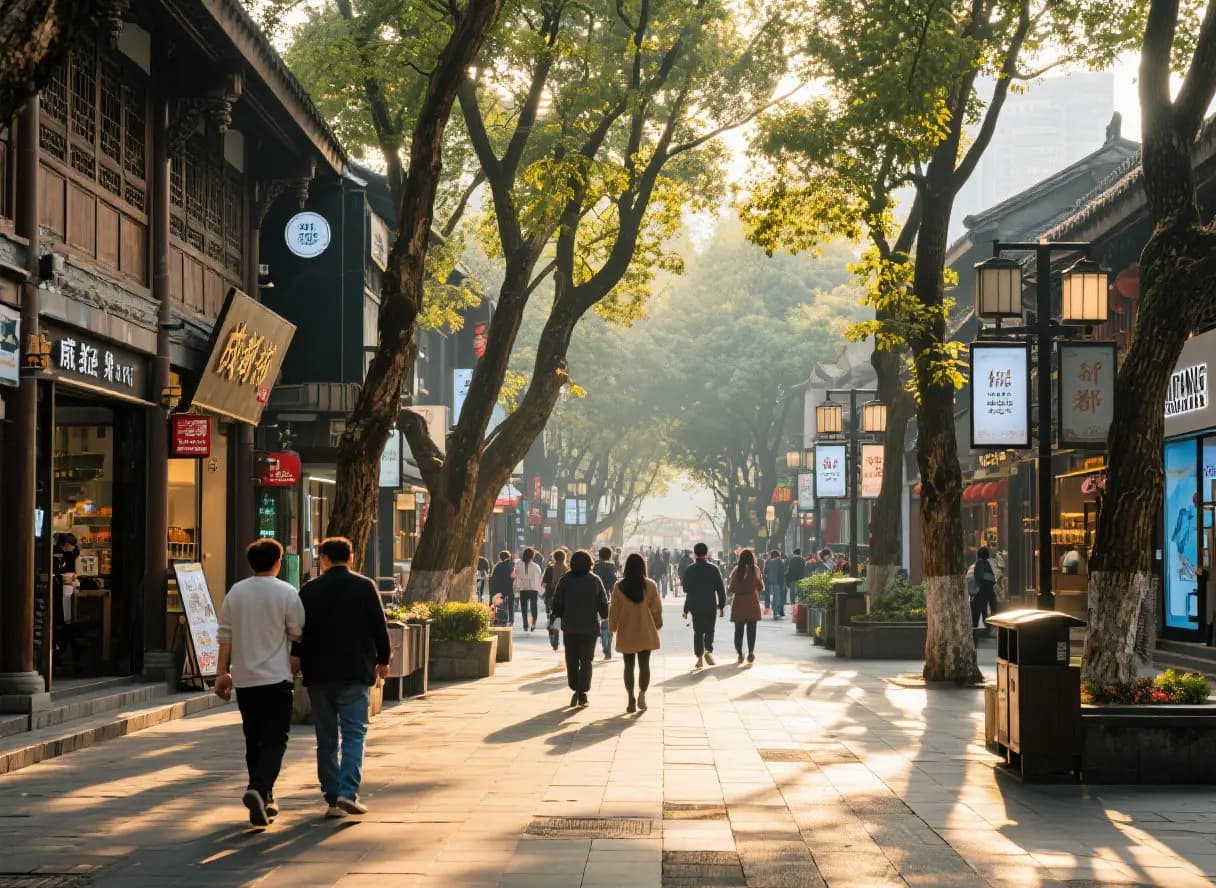 Wangping Street / Taikoo Li Leisure Walk